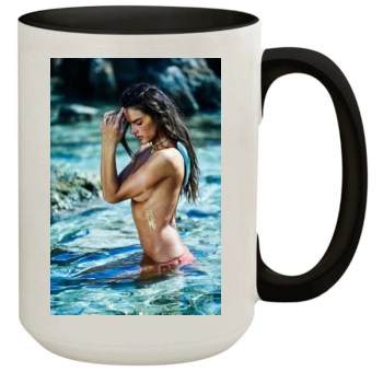 Alessandra Ambrosio 15oz Colored Inner & Handle Mug