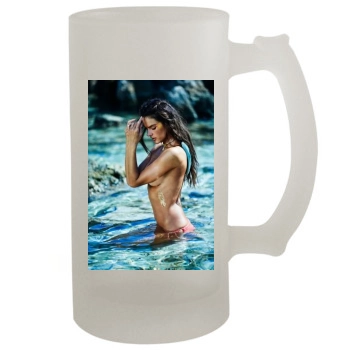 Alessandra Ambrosio 16oz Frosted Beer Stein