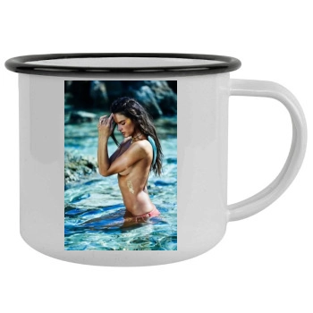 Alessandra Ambrosio Camping Mug