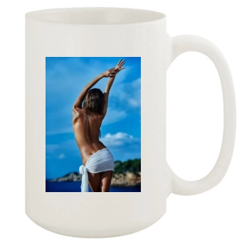 Alessandra Ambrosio 15oz White Mug