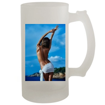 Alessandra Ambrosio 16oz Frosted Beer Stein