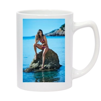 Alessandra Ambrosio 14oz White Statesman Mug