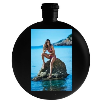 Alessandra Ambrosio Round Flask