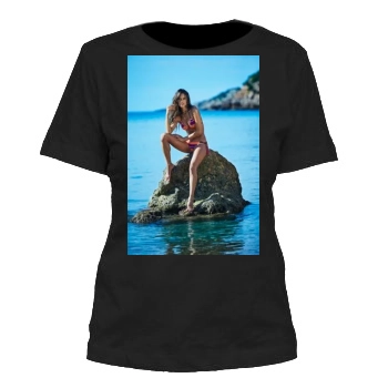 Alessandra Ambrosio Women's Cut T-Shirt