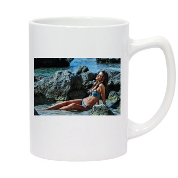 Alessandra Ambrosio 14oz White Statesman Mug