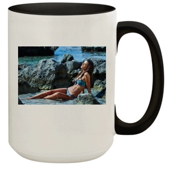 Alessandra Ambrosio 15oz Colored Inner & Handle Mug