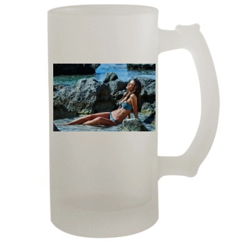 Alessandra Ambrosio 16oz Frosted Beer Stein