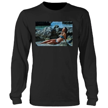 Alessandra Ambrosio Men's Heavy Long Sleeve TShirt