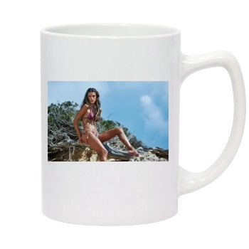 Alessandra Ambrosio 14oz White Statesman Mug