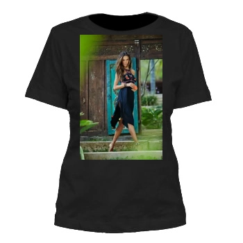 Alessandra Ambrosio Women's Cut T-Shirt