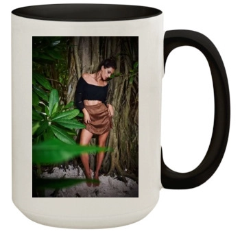 Alessandra Ambrosio 15oz Colored Inner & Handle Mug