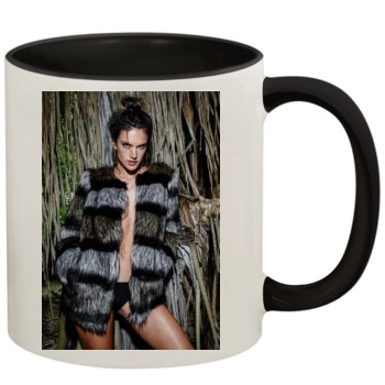 Alessandra Ambrosio 11oz Colored Inner & Handle Mug