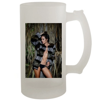 Alessandra Ambrosio 16oz Frosted Beer Stein