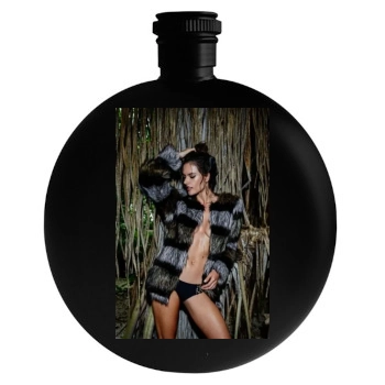 Alessandra Ambrosio Round Flask