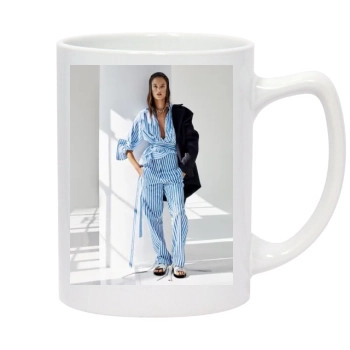 Alessandra Ambrosio 14oz White Statesman Mug