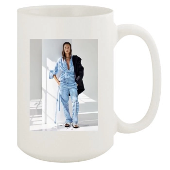 Alessandra Ambrosio 15oz White Mug