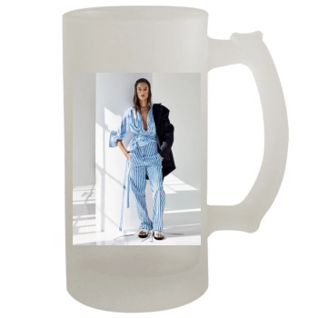 Alessandra Ambrosio 16oz Frosted Beer Stein