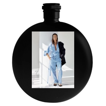 Alessandra Ambrosio Round Flask