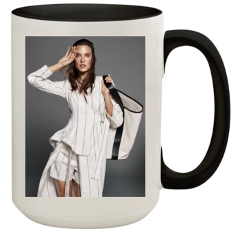 Alessandra Ambrosio 15oz Colored Inner & Handle Mug