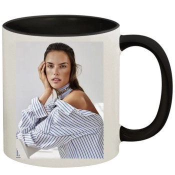 Alessandra Ambrosio 11oz Colored Inner & Handle Mug