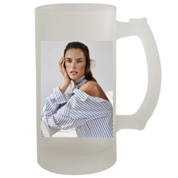 Alessandra Ambrosio 16oz Frosted Beer Stein