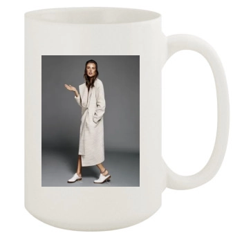 Alessandra Ambrosio 15oz White Mug