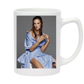 Alessandra Ambrosio 14oz White Statesman Mug