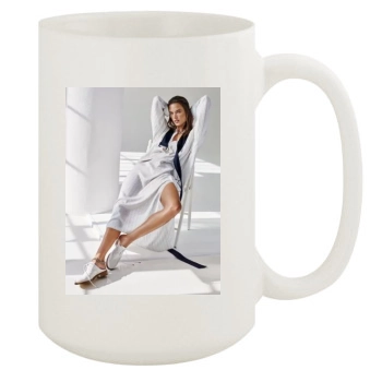 Alessandra Ambrosio 15oz White Mug