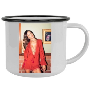 Alessandra Ambrosio Camping Mug