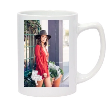 Alessandra Ambrosio 14oz White Statesman Mug