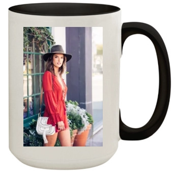 Alessandra Ambrosio 15oz Colored Inner & Handle Mug