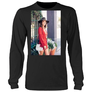 Alessandra Ambrosio Men's Heavy Long Sleeve TShirt