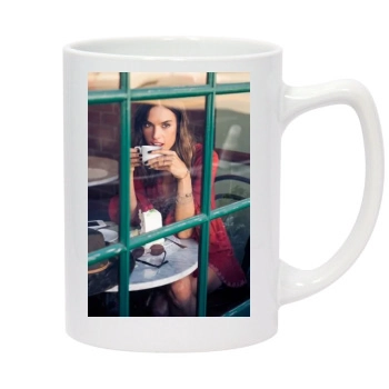 Alessandra Ambrosio 14oz White Statesman Mug