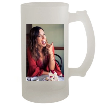 Alessandra Ambrosio 16oz Frosted Beer Stein