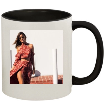 Alessandra Ambrosio 11oz Colored Inner & Handle Mug