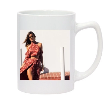 Alessandra Ambrosio 14oz White Statesman Mug