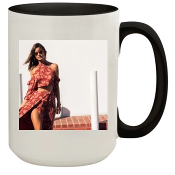 Alessandra Ambrosio 15oz Colored Inner & Handle Mug