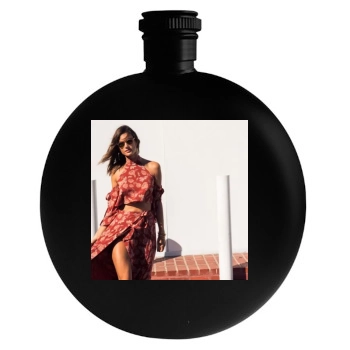 Alessandra Ambrosio Round Flask