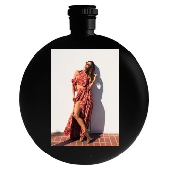 Alessandra Ambrosio Round Flask