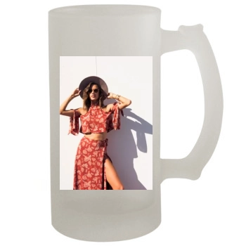 Alessandra Ambrosio 16oz Frosted Beer Stein