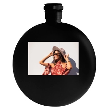 Alessandra Ambrosio Round Flask