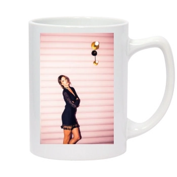 Alessandra Ambrosio 14oz White Statesman Mug