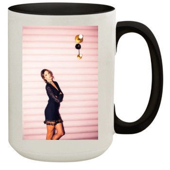 Alessandra Ambrosio 15oz Colored Inner & Handle Mug