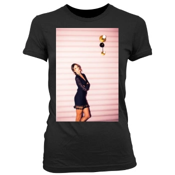 Alessandra Ambrosio Women's Junior Cut Crewneck T-Shirt