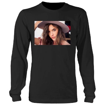 Alessandra Ambrosio Men's Heavy Long Sleeve TShirt