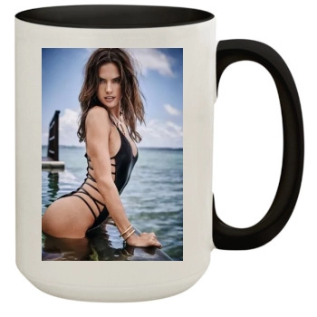 Alessandra Ambrosio 15oz Colored Inner & Handle Mug