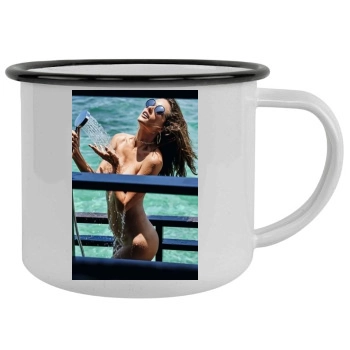 Alessandra Ambrosio Camping Mug