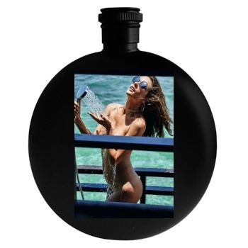 Alessandra Ambrosio Round Flask