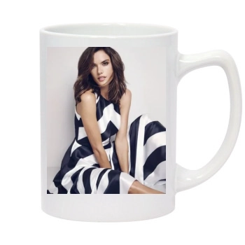 Alessandra Ambrosio 14oz White Statesman Mug