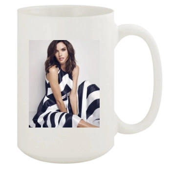 Alessandra Ambrosio 15oz White Mug